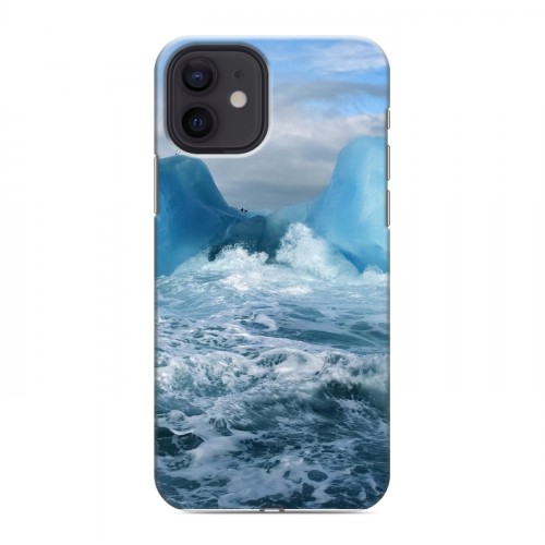 Дизайнерский силиконовый чехол для Iphone 12 айсберг
