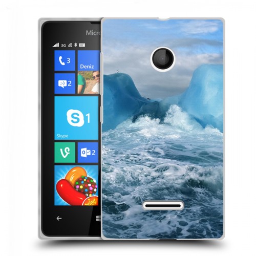 Дизайнерский пластиковый чехол для Microsoft Lumia 435 айсберг