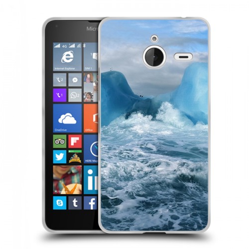 Дизайнерский пластиковый чехол для Microsoft Lumia 640 XL айсберг