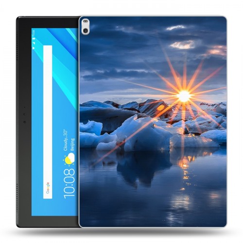 Дизайнерский силиконовый чехол для Lenovo Tab 4 10 Plus айсберг