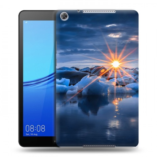 Дизайнерский силиконовый чехол для Huawei MediaPad M5 lite 8 айсберг