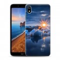 Дизайнерский силиконовый чехол для Xiaomi RedMi 7A айсберг