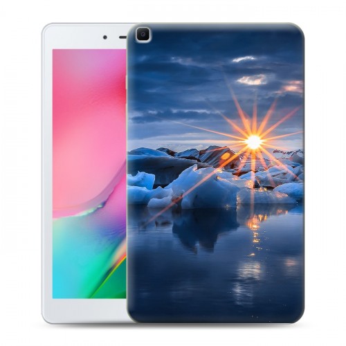 Дизайнерский силиконовый чехол для Samsung Galaxy Tab A 8.0 (2019) айсберг