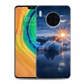 Дизайнерский пластиковый чехол для Huawei Mate 30 айсберг