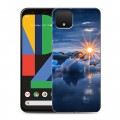 Дизайнерский пластиковый чехол для Google Pixel 4 айсберг