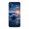 Дизайнерский силиконовый чехол для Realme C3 айсберг