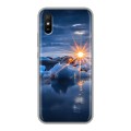 Дизайнерский силиконовый чехол для Xiaomi RedMi 9A айсберг