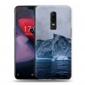 Дизайнерский пластиковый чехол для OnePlus 6 айсберг