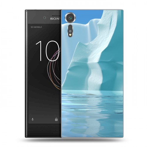 Дизайнерский пластиковый чехол для Sony Xperia XZs айсберг