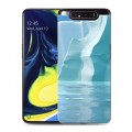 Дизайнерский пластиковый чехол для Samsung Galaxy A80 айсберг