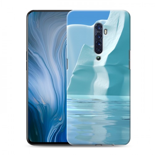 Дизайнерский пластиковый чехол для OPPO Reno2 Z айсберг