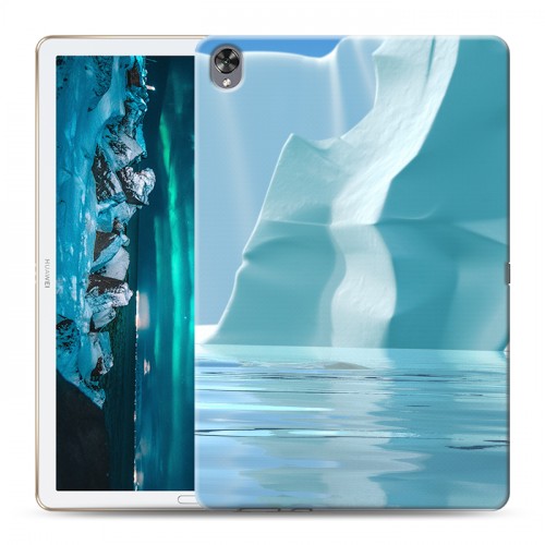 Дизайнерский силиконовый чехол для Huawei MediaPad M6 10.8 айсберг