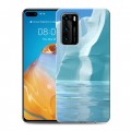 Дизайнерский пластиковый чехол для Huawei P40 айсберг