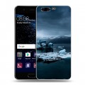 Дизайнерский пластиковый чехол для Huawei P10 айсберг