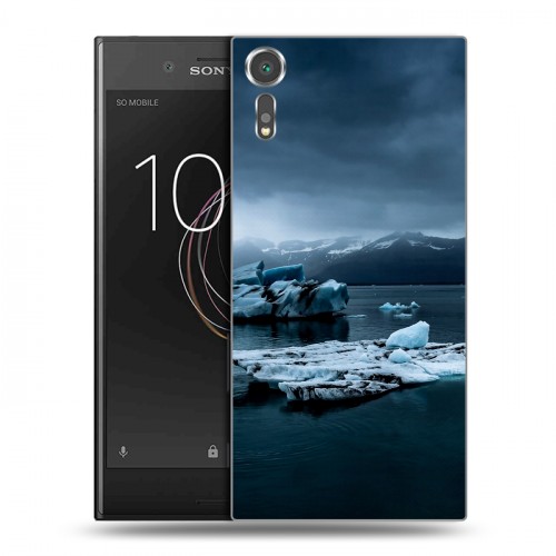 Дизайнерский пластиковый чехол для Sony Xperia XZs айсберг