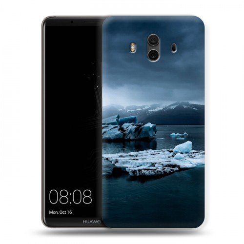 Дизайнерский пластиковый чехол для Huawei Mate 10 айсберг