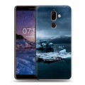 Дизайнерский пластиковый чехол для Nokia 7 Plus айсберг