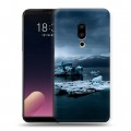 Дизайнерский пластиковый чехол для Meizu 15 Plus айсберг