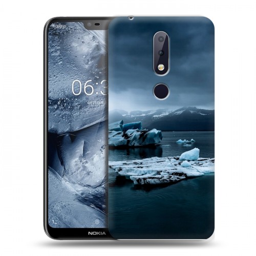 Дизайнерский пластиковый чехол для Nokia 6.1 Plus айсберг