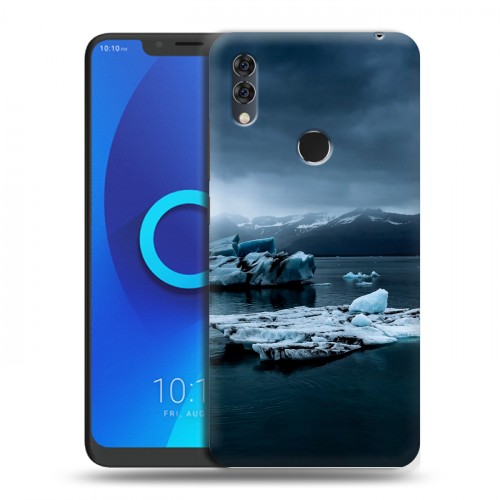 Дизайнерский силиконовый чехол для Alcatel 5V айсберг