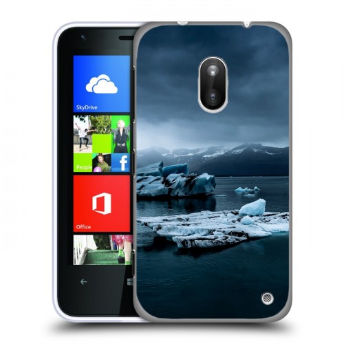 Дизайнерский пластиковый чехол для Nokia Lumia 620 айсберг