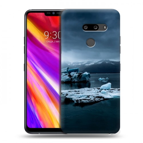 Дизайнерский пластиковый чехол для LG G8 ThinQ айсберг