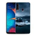 Дизайнерский пластиковый чехол для Samsung Galaxy A20s айсберг