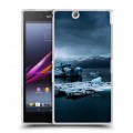 Дизайнерский пластиковый чехол для Sony Xperia Z Ultra  айсберг