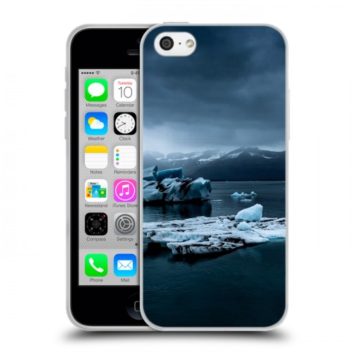 Дизайнерский пластиковый чехол для Iphone 5c айсберг