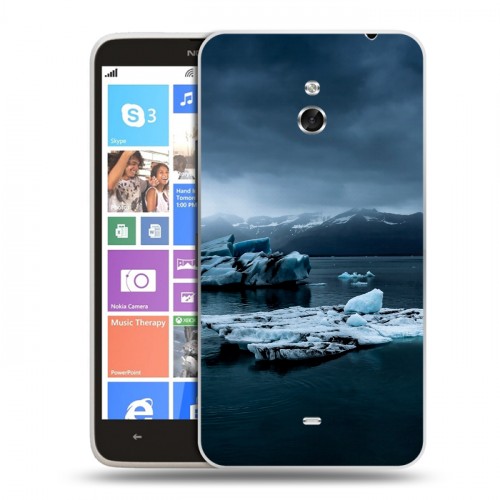 Дизайнерский пластиковый чехол для Nokia Lumia 1320 айсберг