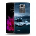 Дизайнерский пластиковый чехол для LG G Flex 2 айсберг