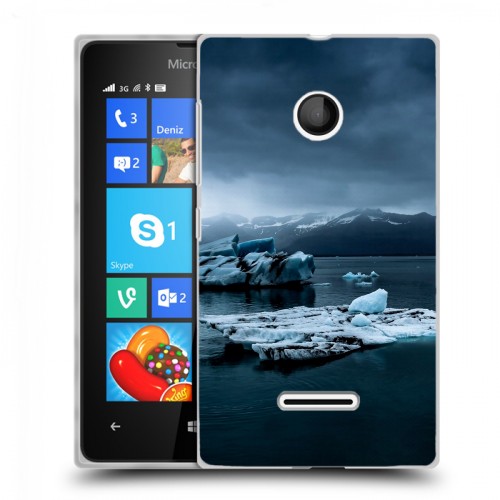 Дизайнерский пластиковый чехол для Microsoft Lumia 435 айсберг