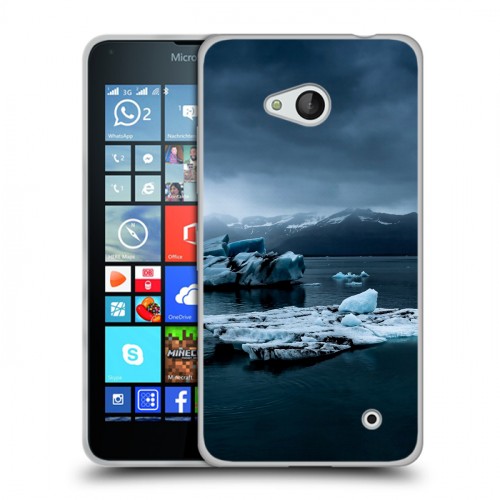 Дизайнерский пластиковый чехол для Microsoft Lumia 640 айсберг