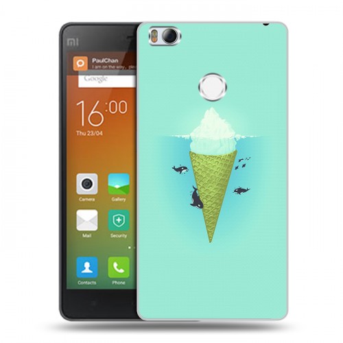 Дизайнерский пластиковый чехол для Xiaomi Mi4S айсберг