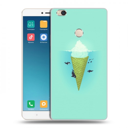 Дизайнерский пластиковый чехол для Xiaomi Mi Max 2 айсберг