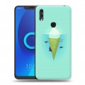 Дизайнерский силиконовый чехол для Alcatel 5V айсберг