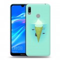 Дизайнерский пластиковый чехол для Huawei Y6 (2019) айсберг