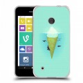 Дизайнерский пластиковый чехол для Nokia Lumia 530 айсберг