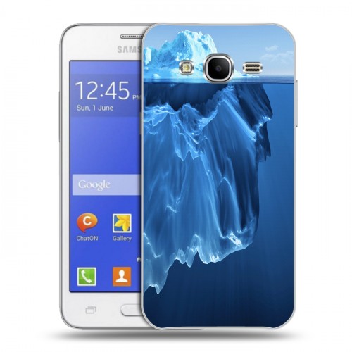 Дизайнерский пластиковый чехол для Samsung Galaxy J7 айсберг