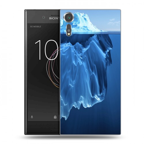 Дизайнерский пластиковый чехол для Sony Xperia XZs айсберг