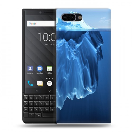 Дизайнерский пластиковый чехол для BlackBerry KEY2 айсберг
