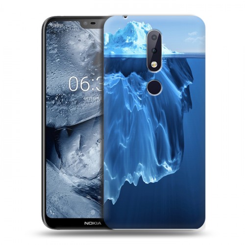 Дизайнерский пластиковый чехол для Nokia 6.1 Plus айсберг