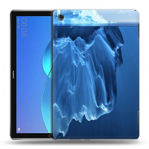 Дизайнерский силиконовый чехол для Huawei MediaPad M5 Lite айсберг
