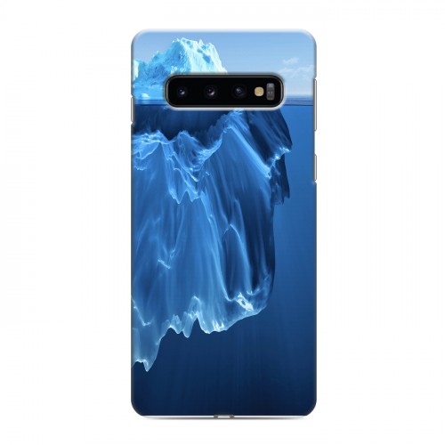 Дизайнерский силиконовый чехол для Samsung Galaxy S10 айсберг