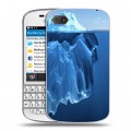 Дизайнерский пластиковый чехол для BlackBerry Q10 айсберг