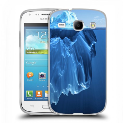 Дизайнерский пластиковый чехол для Samsung Galaxy Core айсберг
