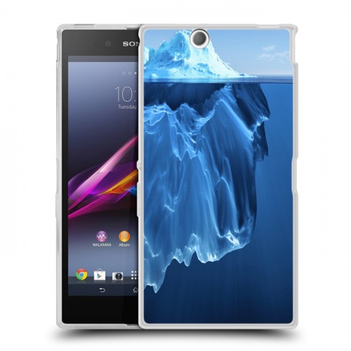 Дизайнерский пластиковый чехол для Sony Xperia Z Ultra  айсберг