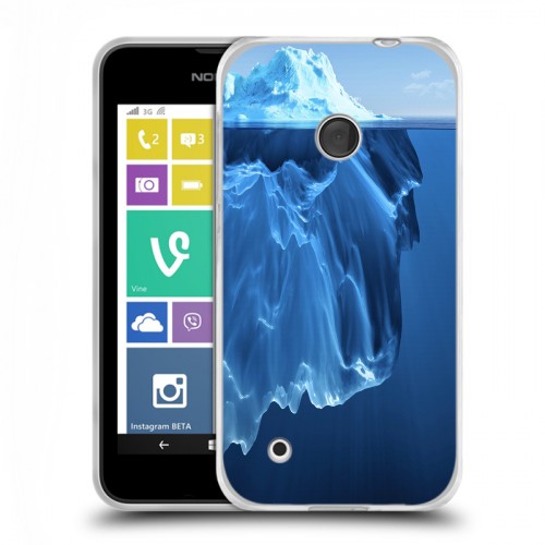 Дизайнерский пластиковый чехол для Nokia Lumia 530 айсберг