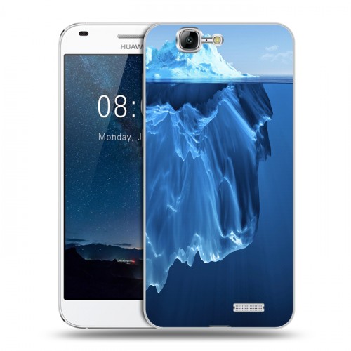 Дизайнерский силиконовый чехол для Huawei Ascend G7 айсберг