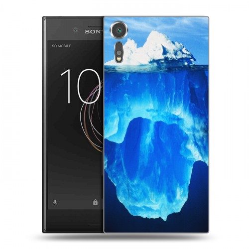 Дизайнерский пластиковый чехол для Sony Xperia XZs айсберг